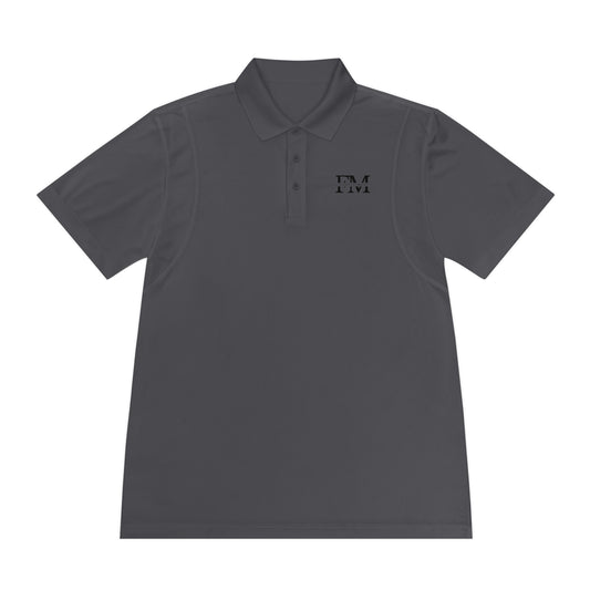 Family Man (Black Logo) Classic Men's Sport Polo Shirt for Active Comfort - Perfect for Casual Outings & Sports Events